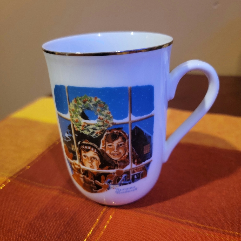 Norman Rockwell Vintage Collectable Cup